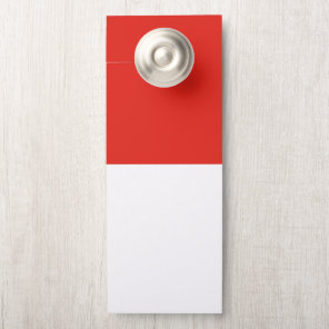 Indonesia flag door hanger