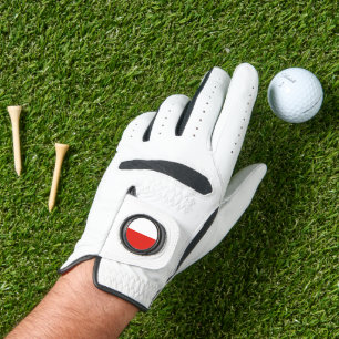 Indonesia flag golf glove
