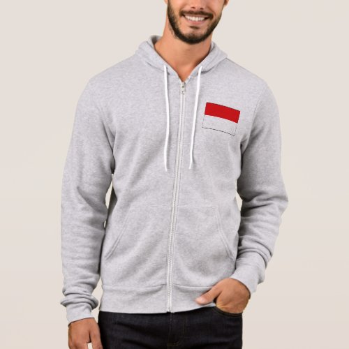 Indonesia Flag Hoodie