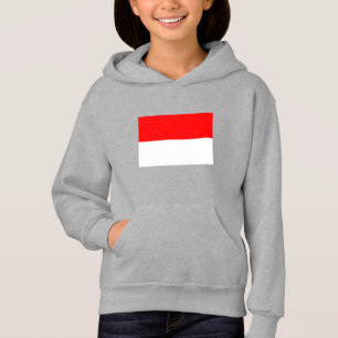 Indonesia Flag Hoodie