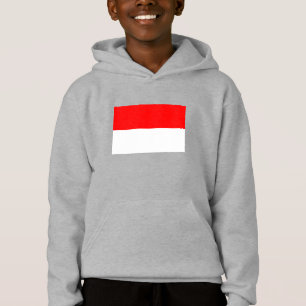 Indonesia Flag Hoodie