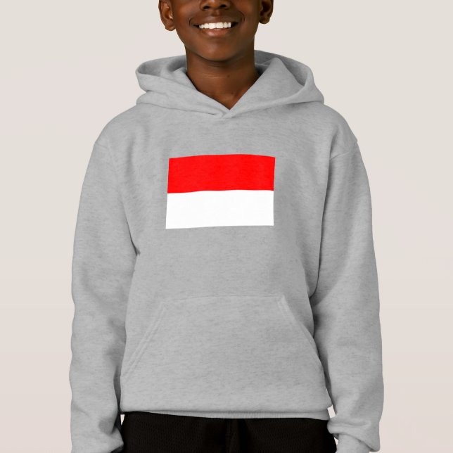 Indonesia Flag Hoodie (Front)