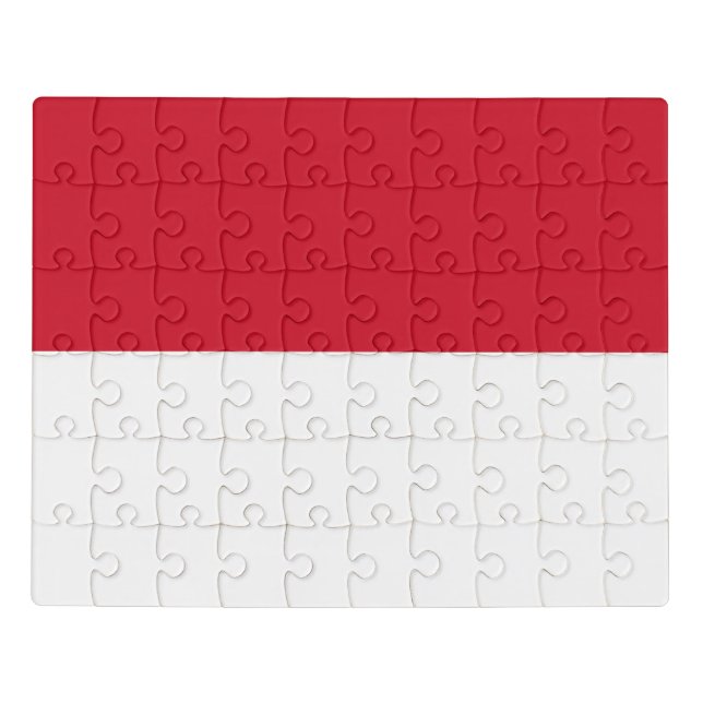 Indonesia Flag Jigsaw Puzzle (Puzzle Horizontal)