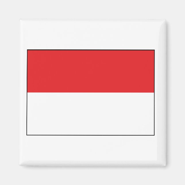 Indonesia Flag Magnet (Front)