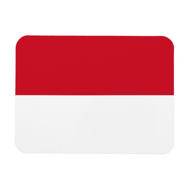Indonesia Flag Magnet (Horizontal)