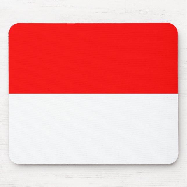 Indonesia Flag Mouse Pad (Front)