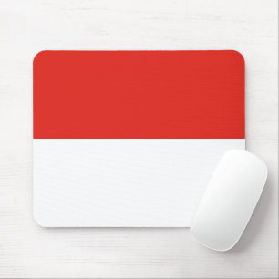 Indonesia flag mouse pad