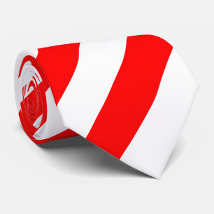 Indonesia Flag Neck Tie