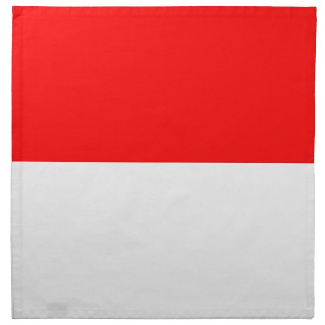Indonesia Flag on MoJo Napkin (Front)