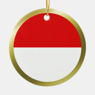 Indonesia Flag Ornament