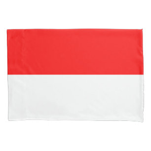 Indonesia Flag Pillow Case