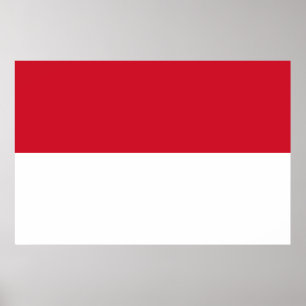 Indonesia Flag Poster