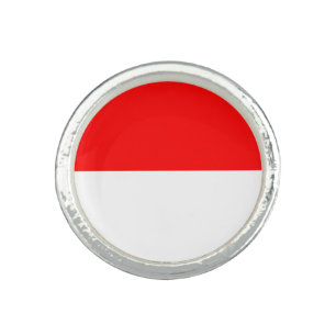 Indonesia Flag Ring