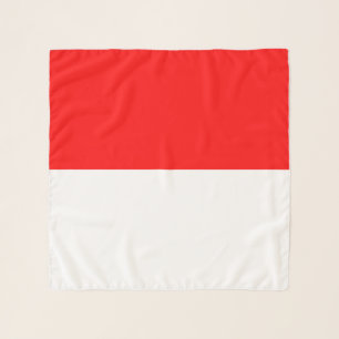 Indonesia Flag Scarf