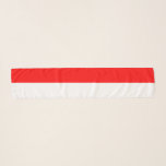Indonesia Flag Scarf<br><div class="desc">Patriotic flag of Indonesia.</div>