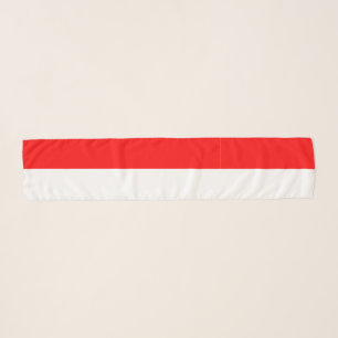 Indonesia Flag Scarf