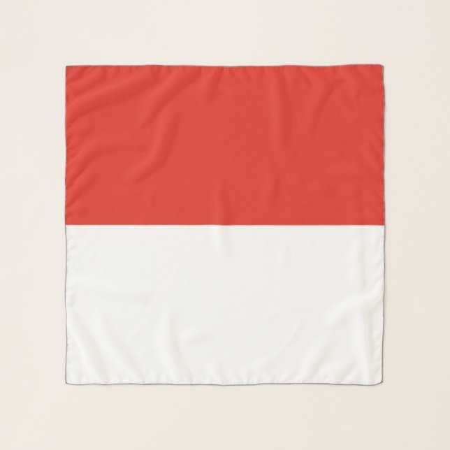 Indonesia flag scarf (Front)