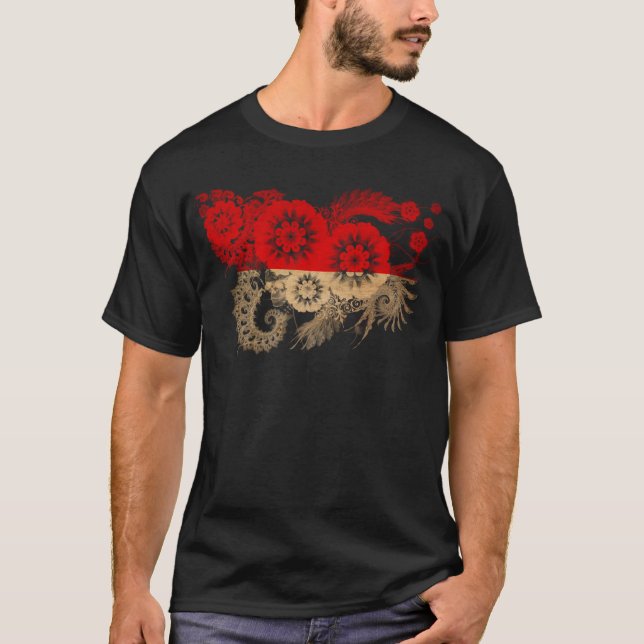 Indonesia Flag T-Shirt (Front)