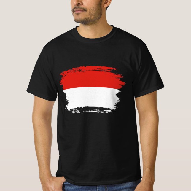 Indonesia flag T-Shirt (Front)