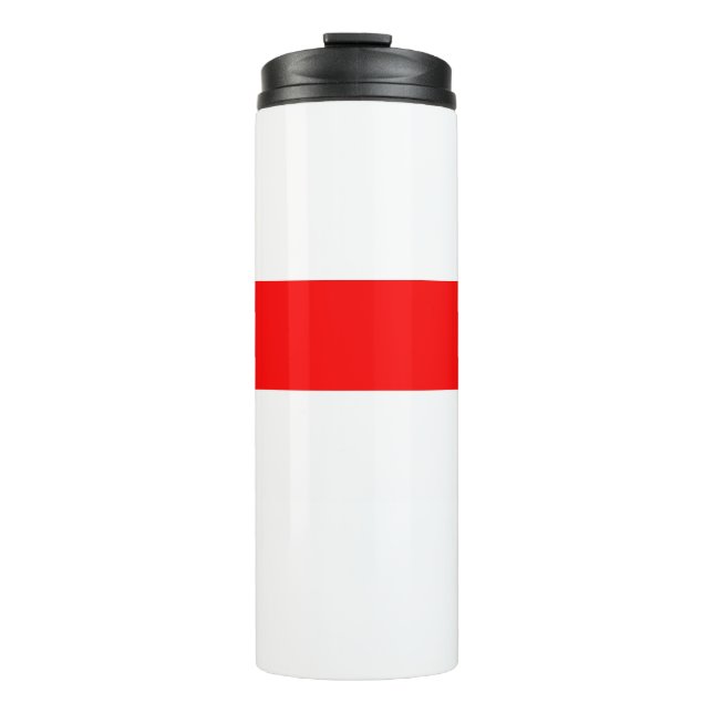 Indonesia Flag Thermal Tumbler (Front)