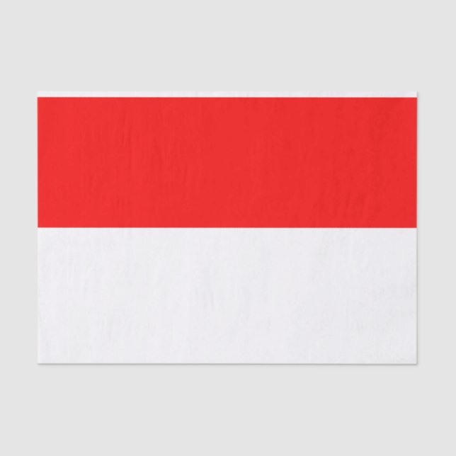 Indonesia Flag Tissue Paper (Front)