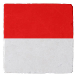 Indonesia Flag Trivet