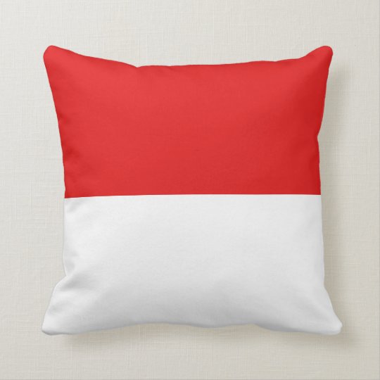 Indonesia Flag x Flag Pillow | Zazzle.com