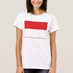 Indonesia Flag x Map T-Shirt