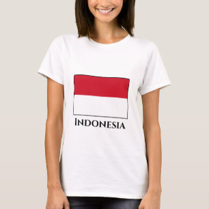 Indonesia (Indonesian) Flag T-Shirt