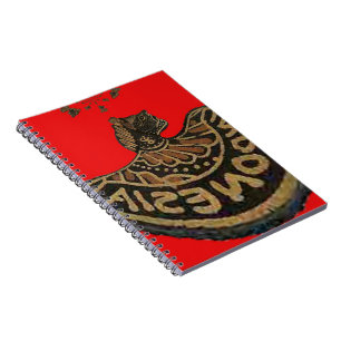 Indonesia Javanese Shadow Puppet Cultural Art Notebook