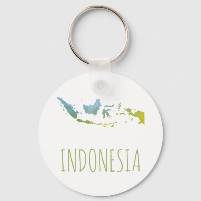 Indonesia Keychain (Front)