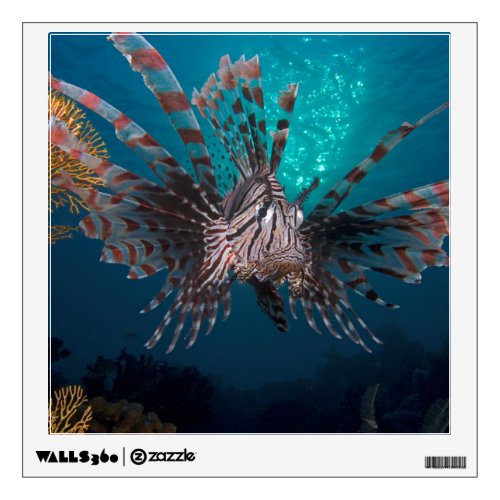 Indonesia Lionfish Wall Decal