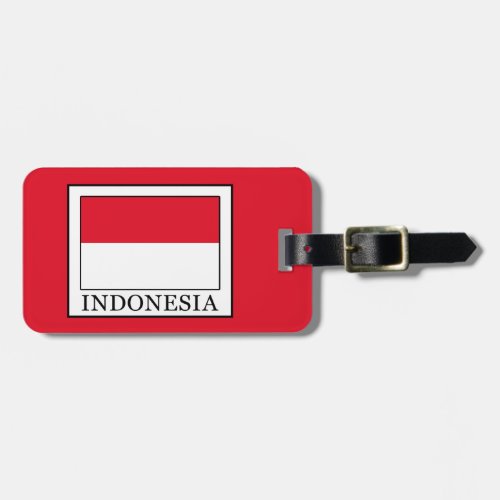 Indonesia Luggage Tag