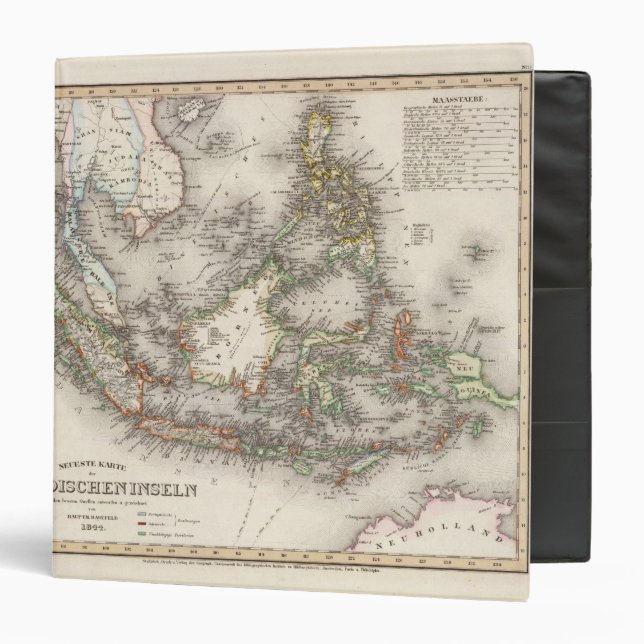 Indonesia, Malaysia 3 Ring Binder (Front/Inside)