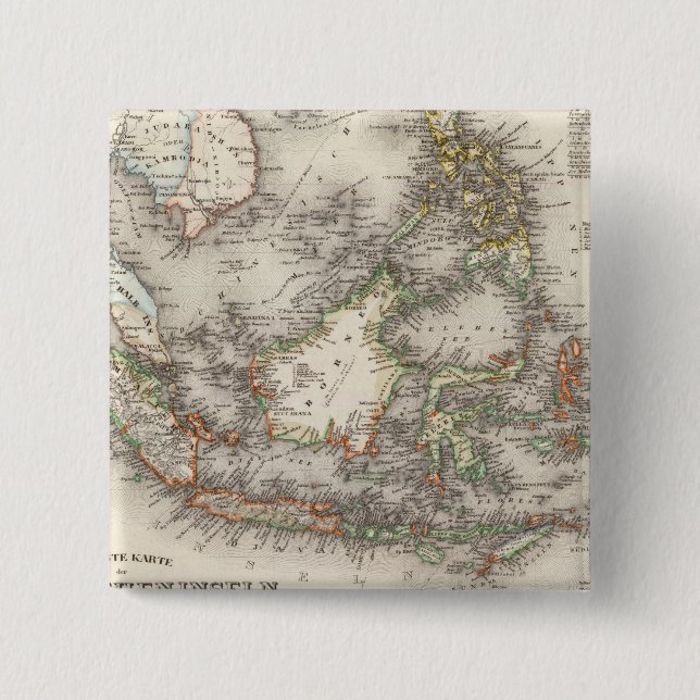 Indonesia, Malaysia Button (Front)