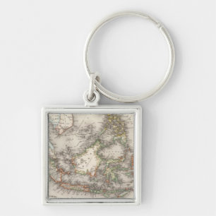 Indonesia, Malaysia Keychain