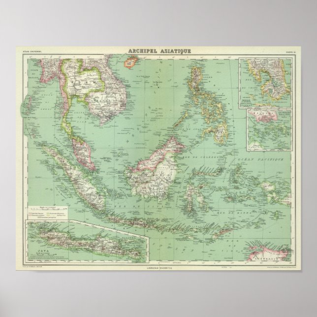 Indonesia, Malaysia Poster (Front)