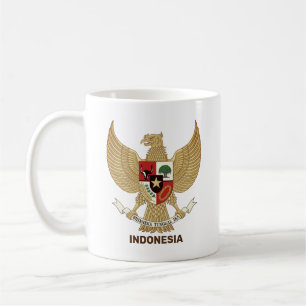 Indonesia National Emblem Coffee Mug