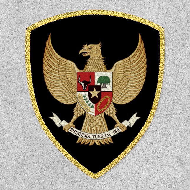 Indonesia National Emblem Patch (Front)