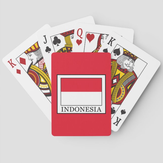 Indonesia Poker Cards (Back)