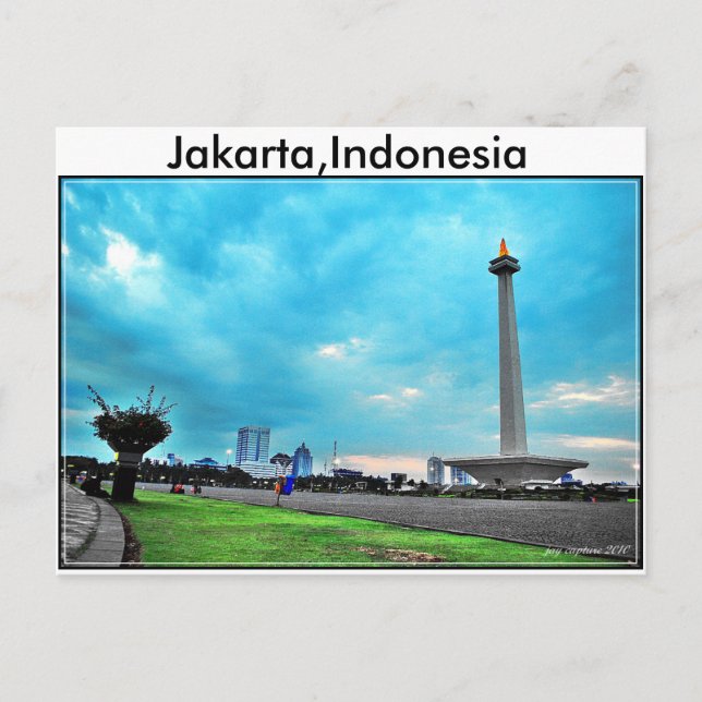 Indonesia Postcard (Front)