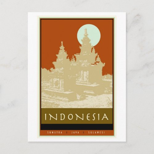 Indonesia Postcard