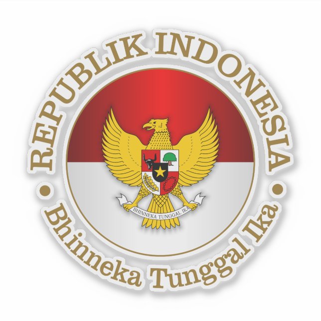 Indonesia (rd) sticker (Front)