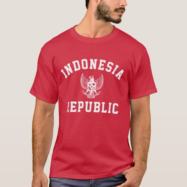 Indonesia Republic  T-Shirt (Front)