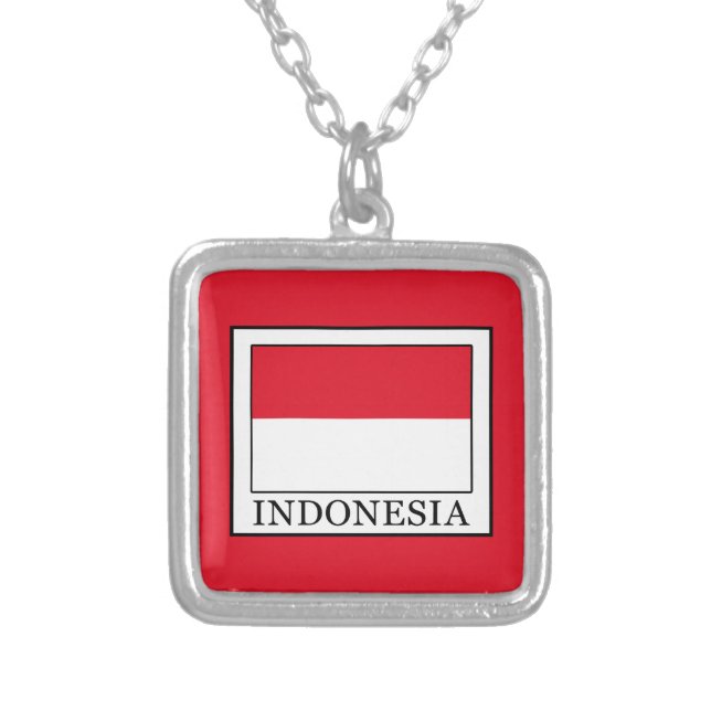 Indonesia Silver Plated Necklace (Front)