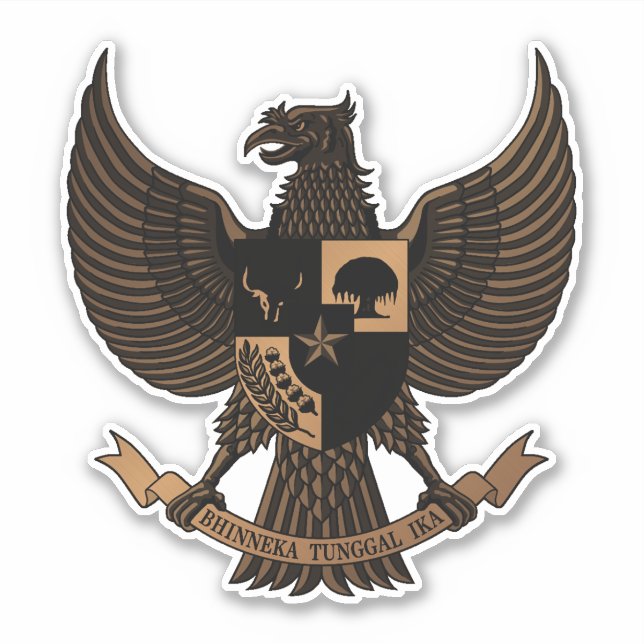 Indonesia Sticker (Front)