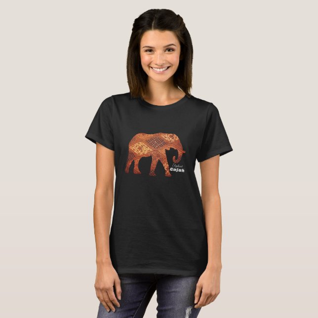 Indonesian Batik Culture T-Shirt (Front Full)
