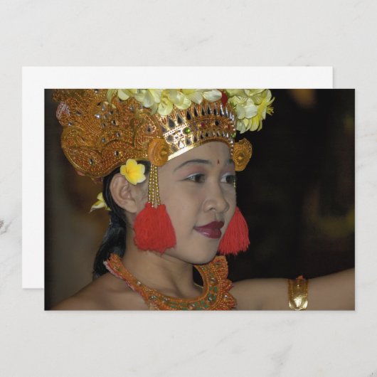 Indonesian dancer (Front/Back)