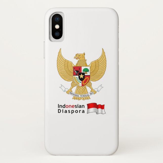 Indonesian Diaspora Case-Mate iPhone Case (Back)