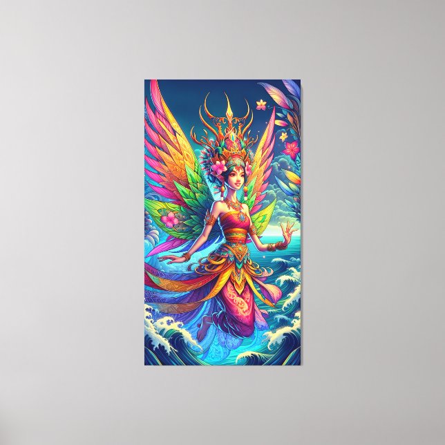Indonesian Fairy Canvas Print (Front)